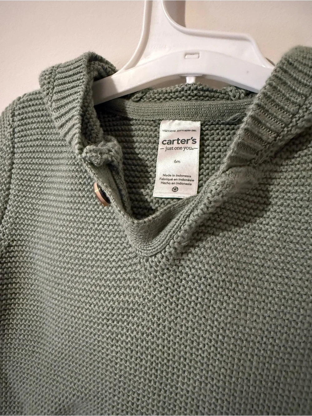 Cozy Knit Hoodie & Pants Set in Dusty Sage
